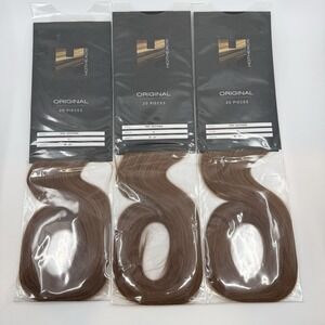 3 Pack Hotheads Tape In Extensions Light Red Brown 18-20" 20 Pieces Per Pack NEW